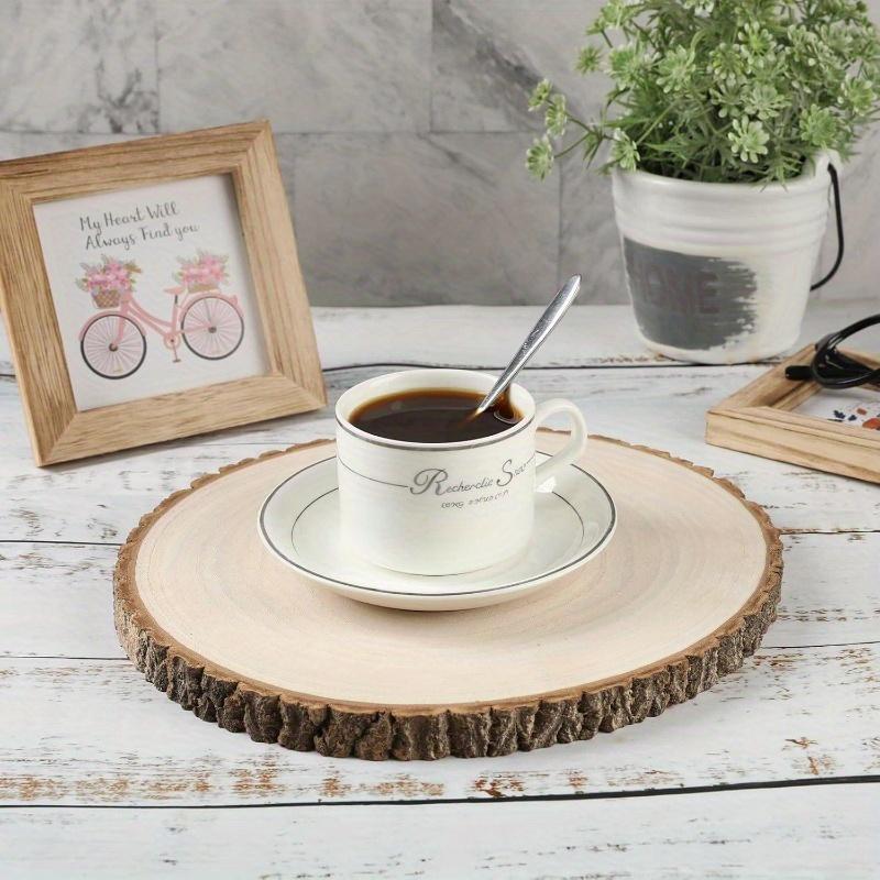 Art Craft Table - แผ่นไม้ขนาดใหญ่แบบไม่ผ่านการตกแต่ง 10 ชิ้น/ล็อต ขนาด 8-9-10 นิ้ว