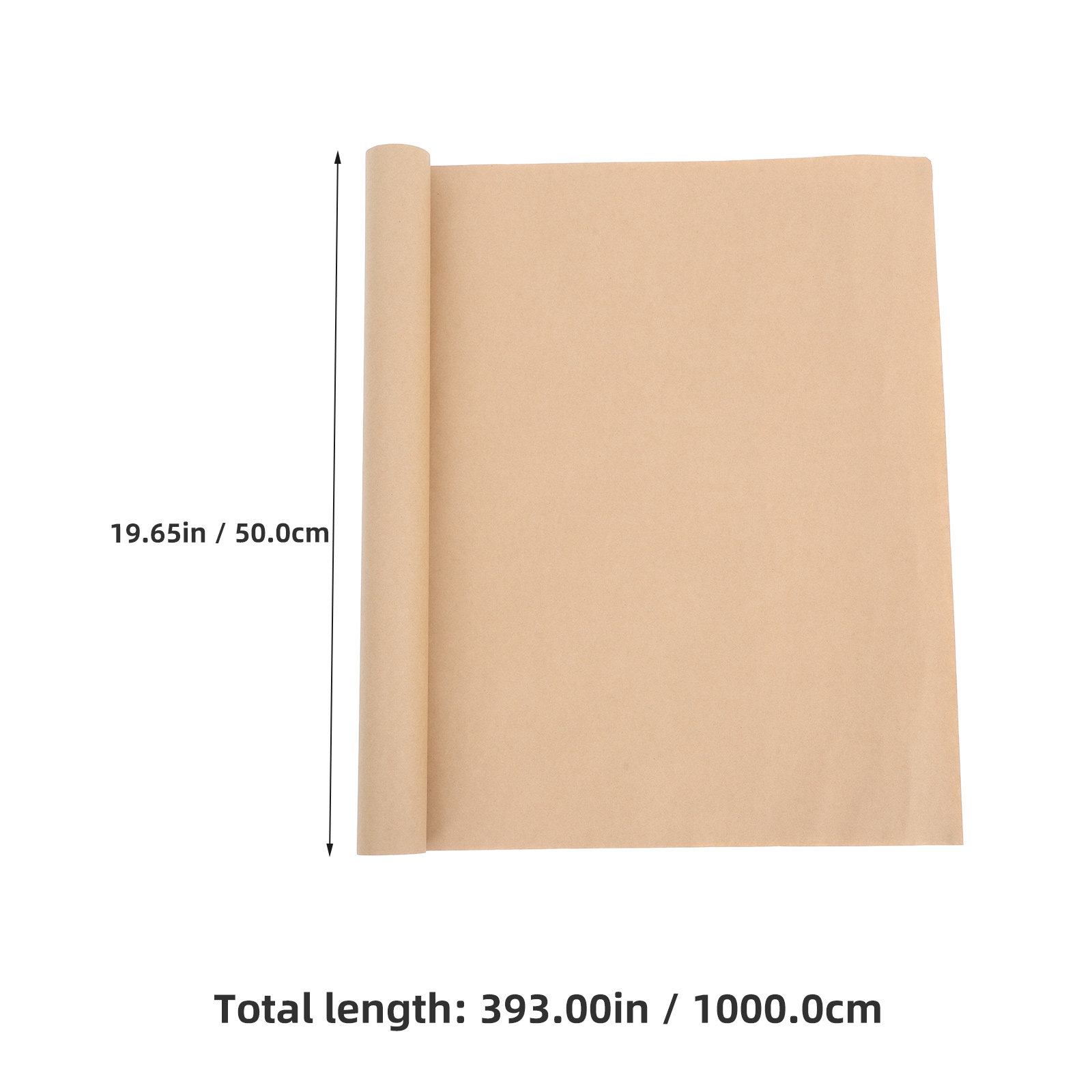 ม้วนกระดาษห่อสีน้ำตาล ม้วนกระด - Art Craft Table บทวิจารณ์และราคา