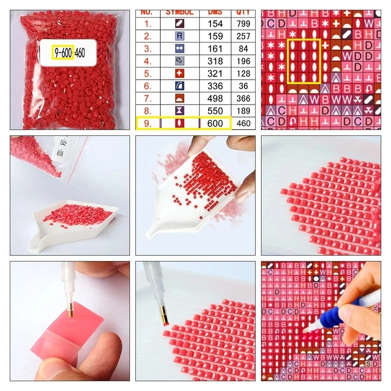 ภาพปักครอสติชลายเพชร ศิลปะ AI  - Art Craft Ai บทวิจารณ์และราคา