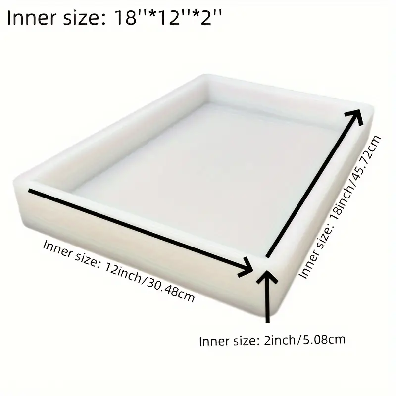 แม่พิมพ์ซิลิโคนขนาดใหญ่ 18*12* - Art Craft Table บทวิจารณ์และราคา