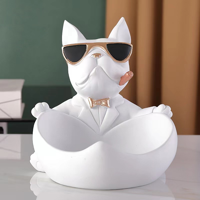 รูปปั้นสุนัขเท่ห์ รูปปั้นบูลด็ - Art And Craft Sunglasses บทวิจารณ์และราคา