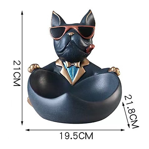 รูปปั้นสุนัขเท่ห์ รูปปั้นบูลด็ - Art And Craft Sunglasses บทวิจารณ์และราคา