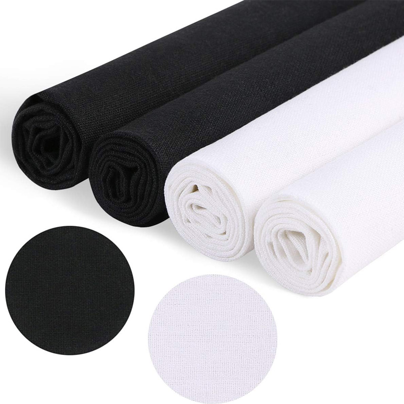 ผ้าลินิน 4 ชิ้น, ผ้าสีพื้นสำหร - Art Craft Table บทวิจารณ์และราคา