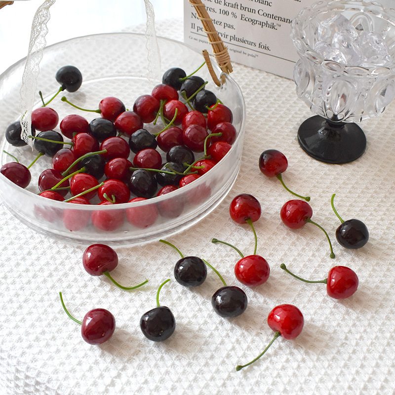 ผลไม้เชอร์รี่ปลอม 10 ชิ้น สำหร - Art Craft Table บทวิจารณ์และราคา